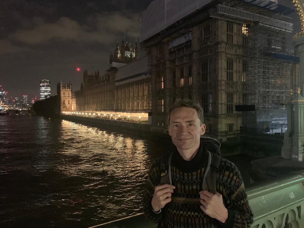 Read more about the article Last message from London